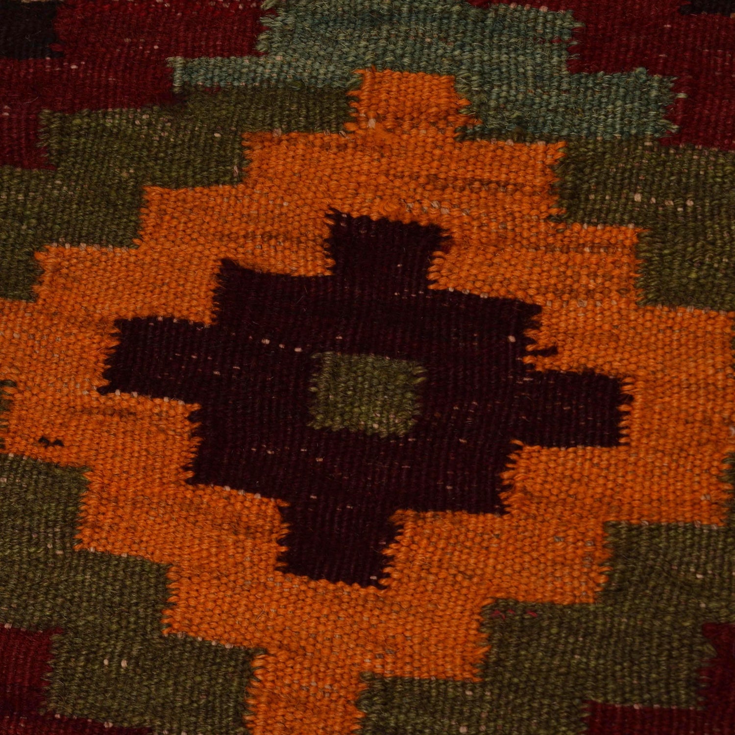 Maimana Kilim Area Rug Handmade Multi Floral 7x10 ft