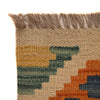 Handmade Multi Kilim Geometric 10' Runner