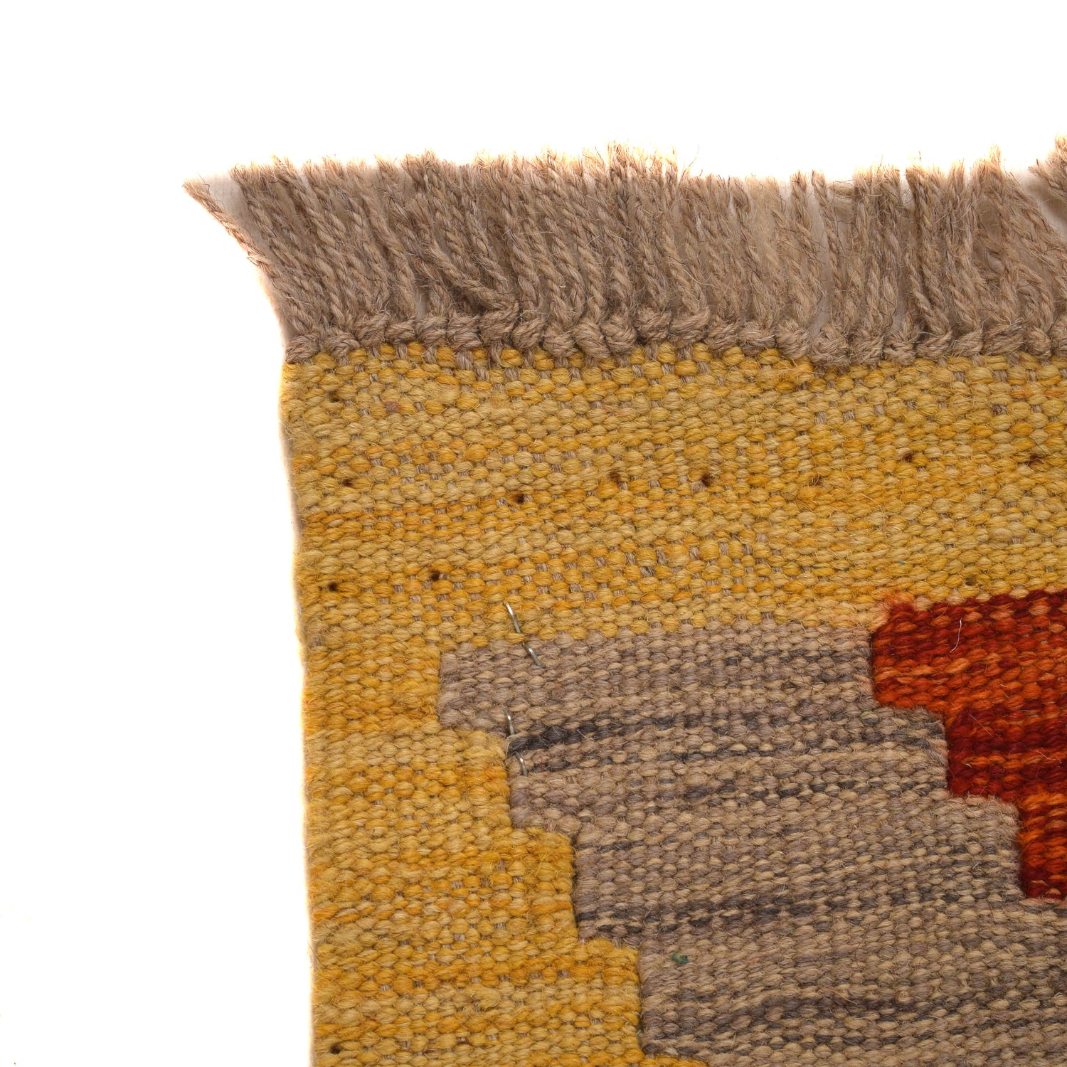Handmade Multi Kilim Geometric 8' Runner