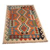 Handmade Multi Kilim Geometric 2x4 ft