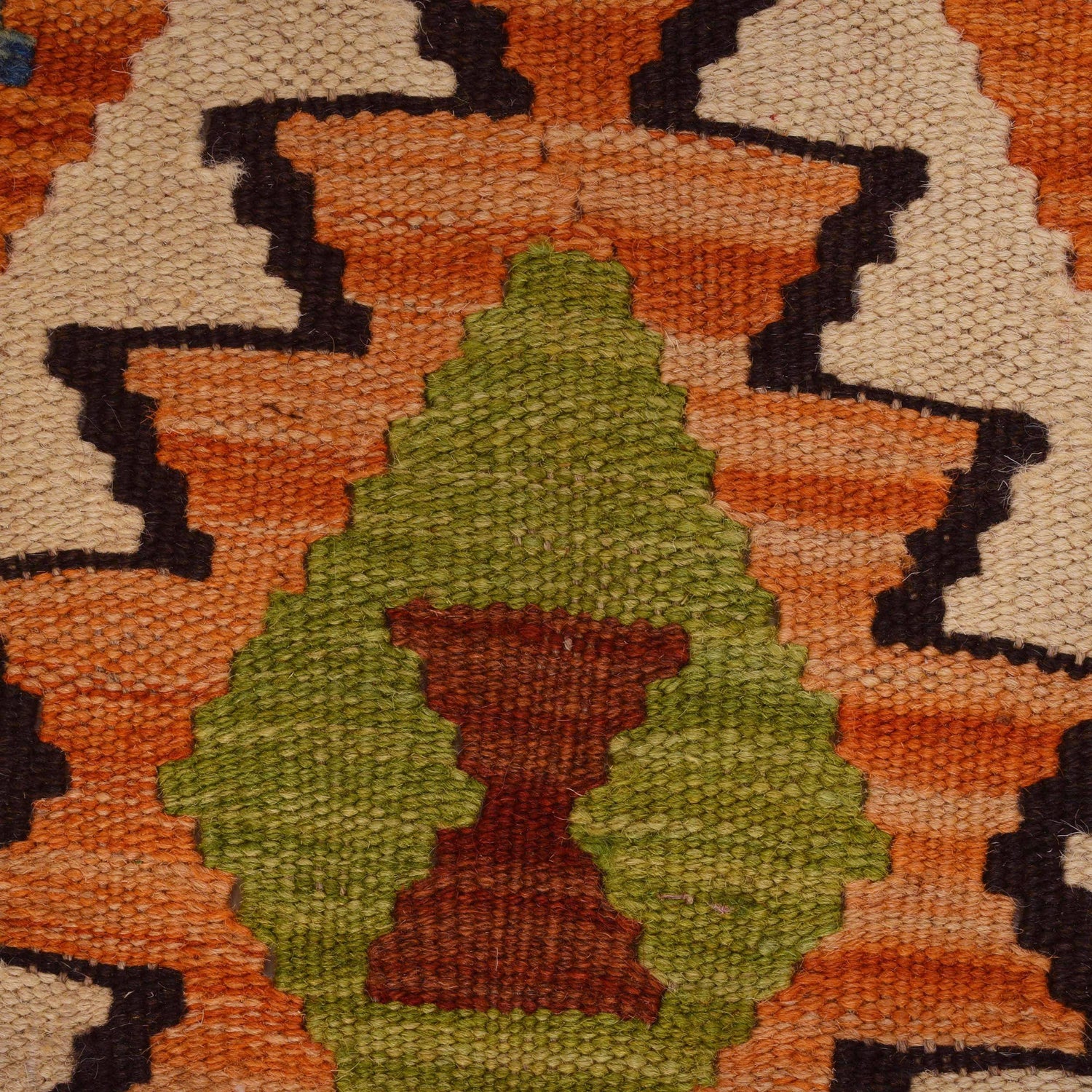 Handmade Multi Kilim Geometric 2x4 ft