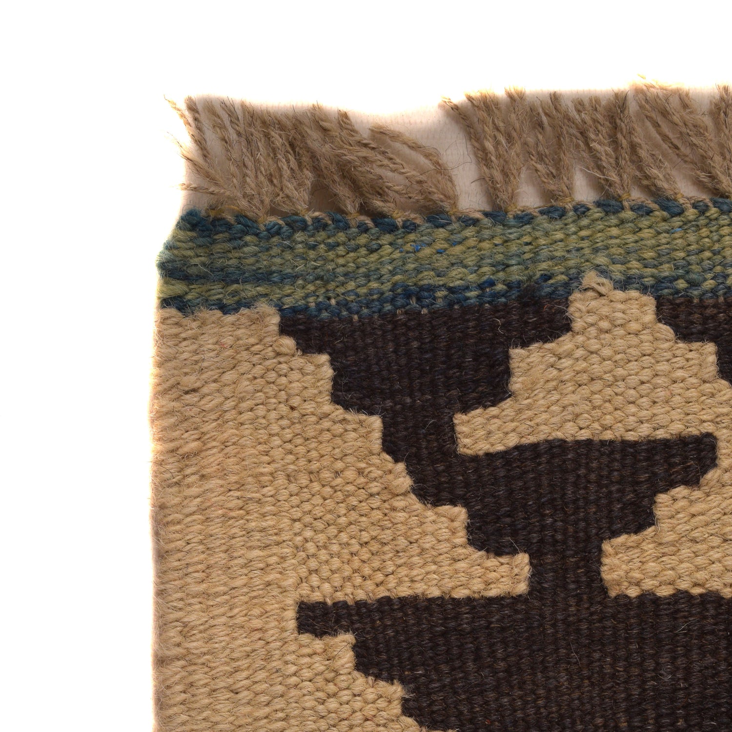 Handmade Multi Kilim Geometric 8' Runner