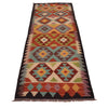 Handmade Multi Kilim Geometric 8' Runner