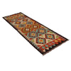Handmade Multi Kilim Geometric 8' Runner