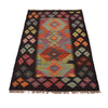 Handmade Multi Kilim Geometric 2x4 ft