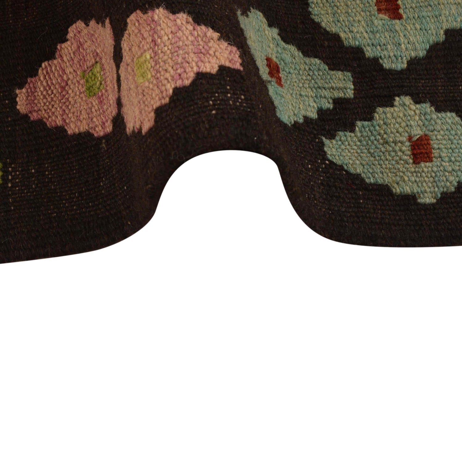 Handmade Multi Kilim Geometric 2x4 ft