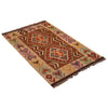 Handmade Multi Kilim Geometric 2x4 ft