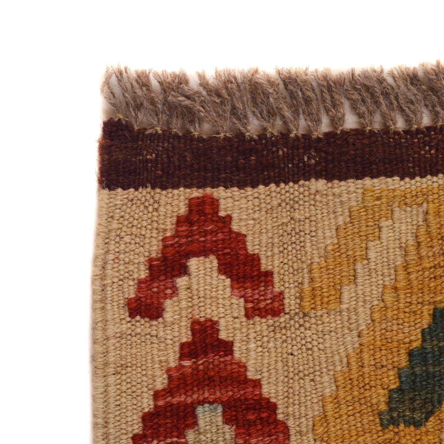 Handmade Multi Kilim Geometric 2x4 ft