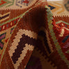 Handmade Multi Kilim Geometric 2x4 ft