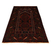 Baluchi Rug Handmade Multi Prayer Design 3x5 ft