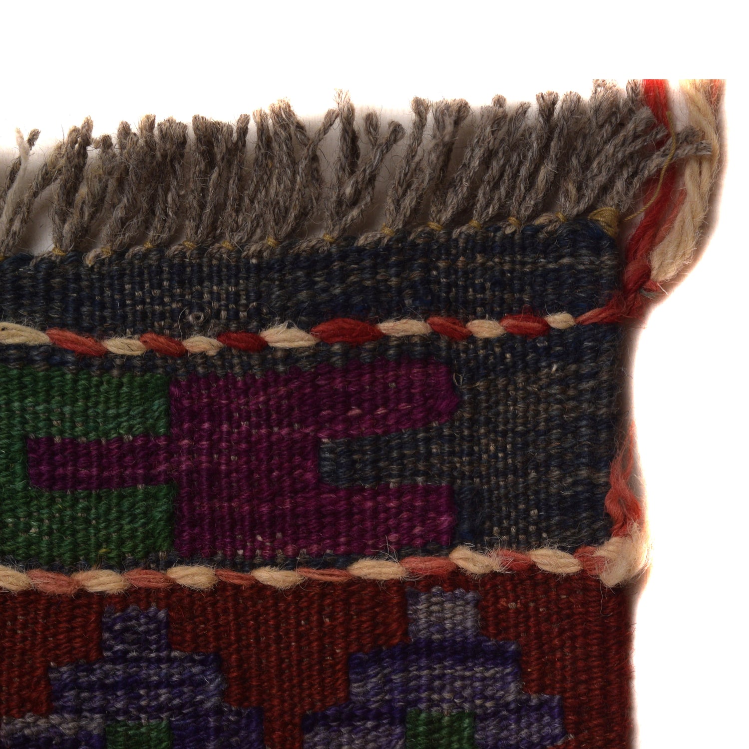 Handmade Multi Kilim Geometric 10x16 ft