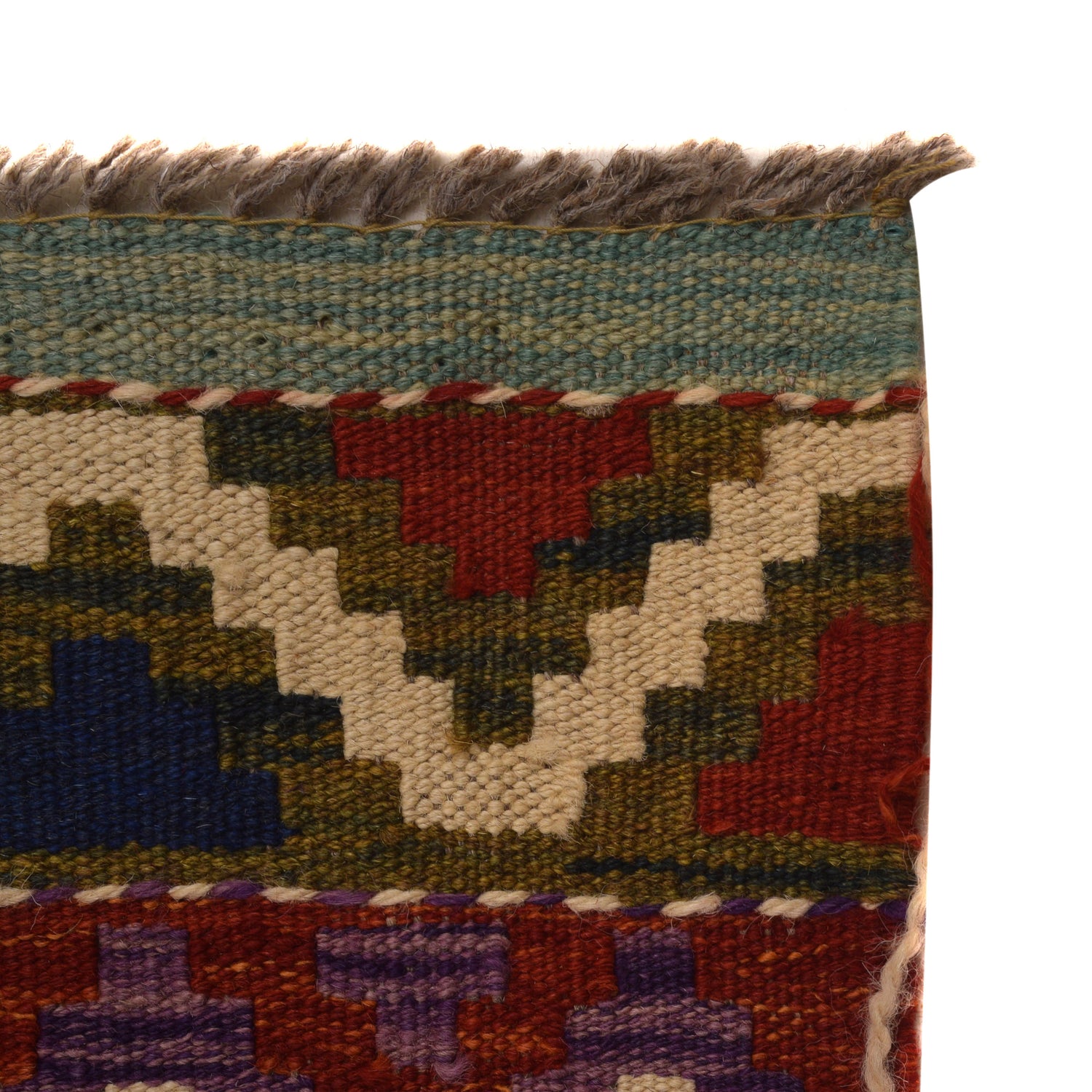 Handmade Multi Kilim Geometric 8x10 ft