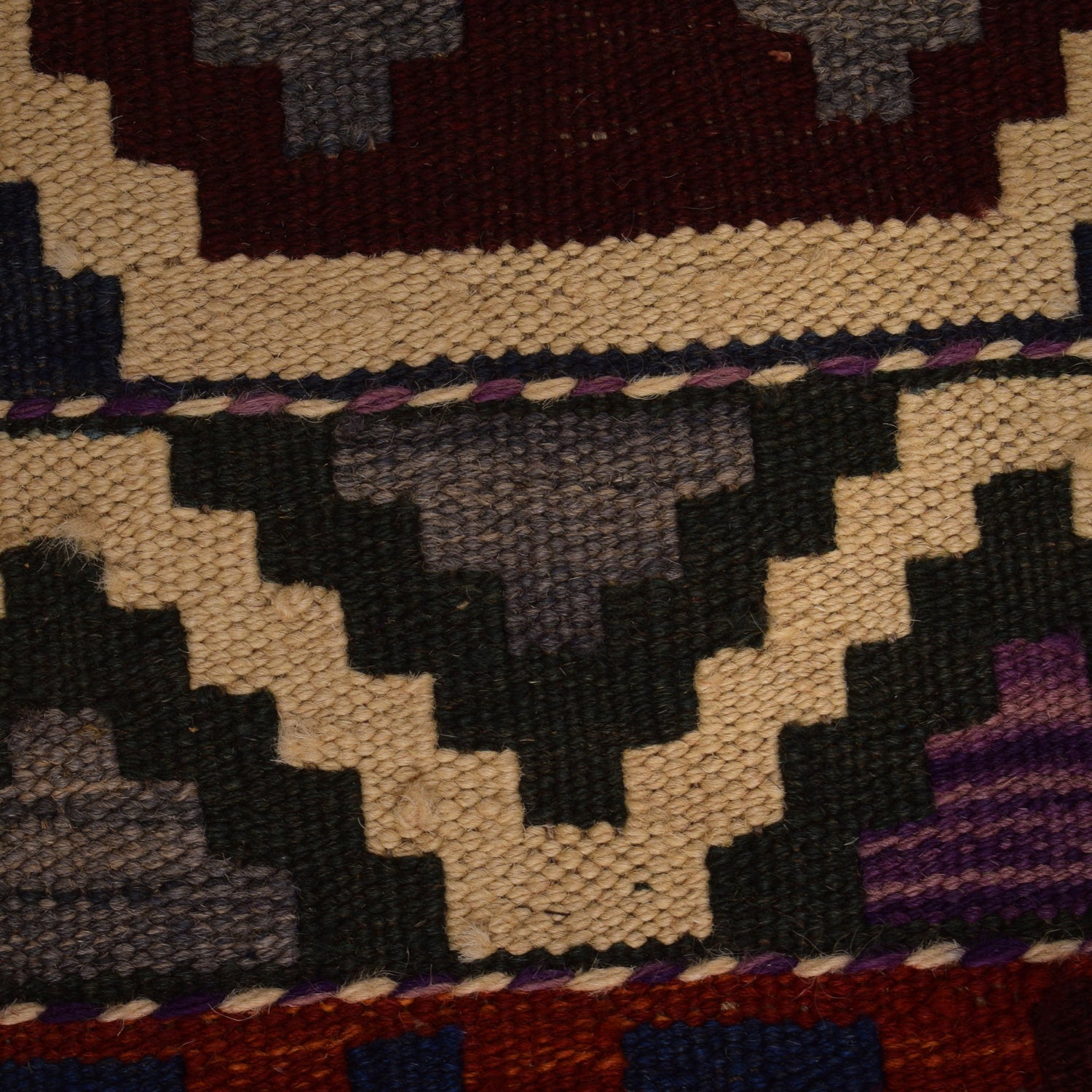 Handmade Multi Kilim Geometric 8x10 ft