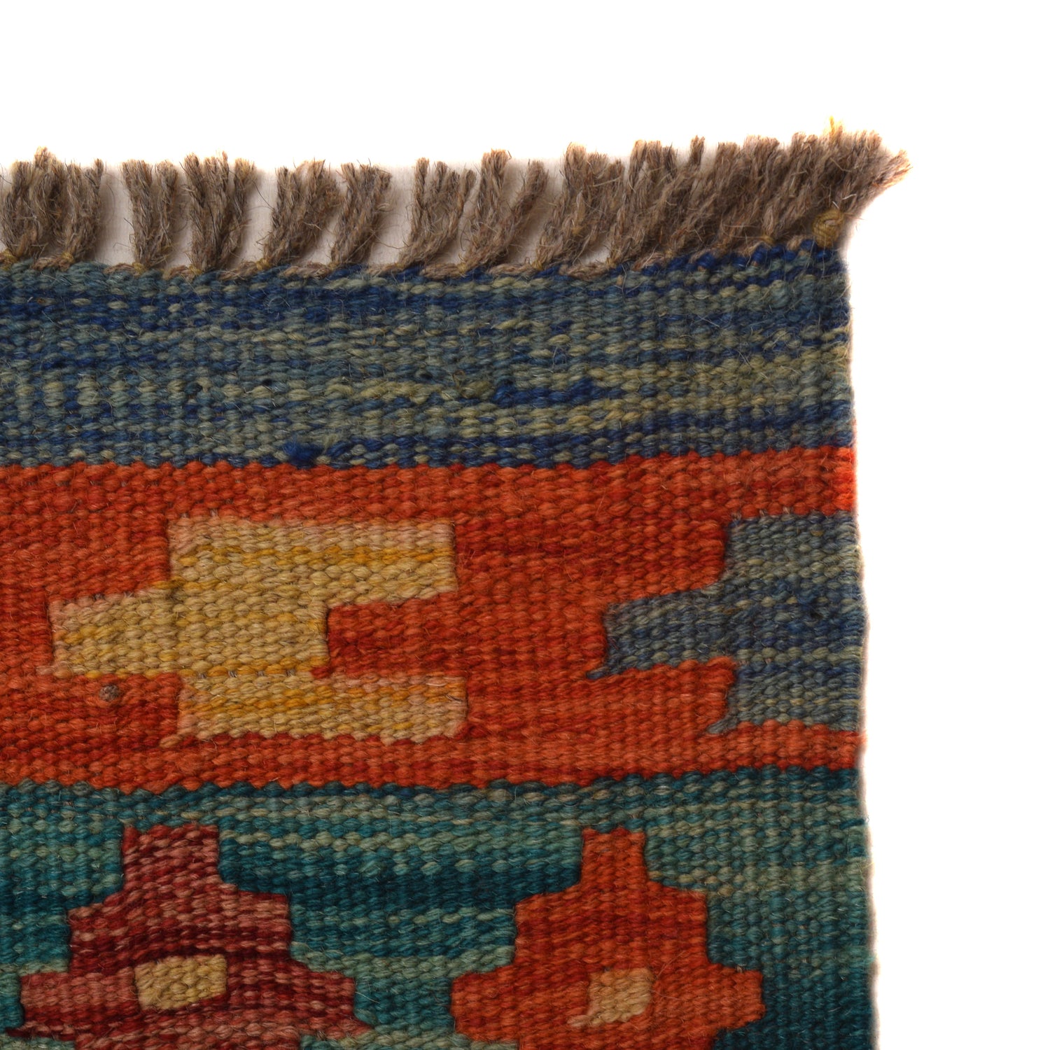 Handmade Multi Kilim Geometric 9x12 ft