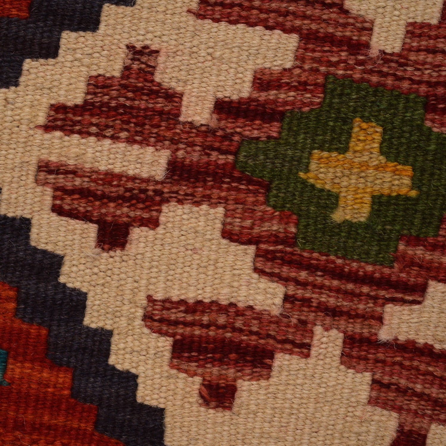 Handmade Multi Kilim Geometric 9x12 ft