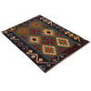Handmade Multi Kilim Geometric 2x4 ft