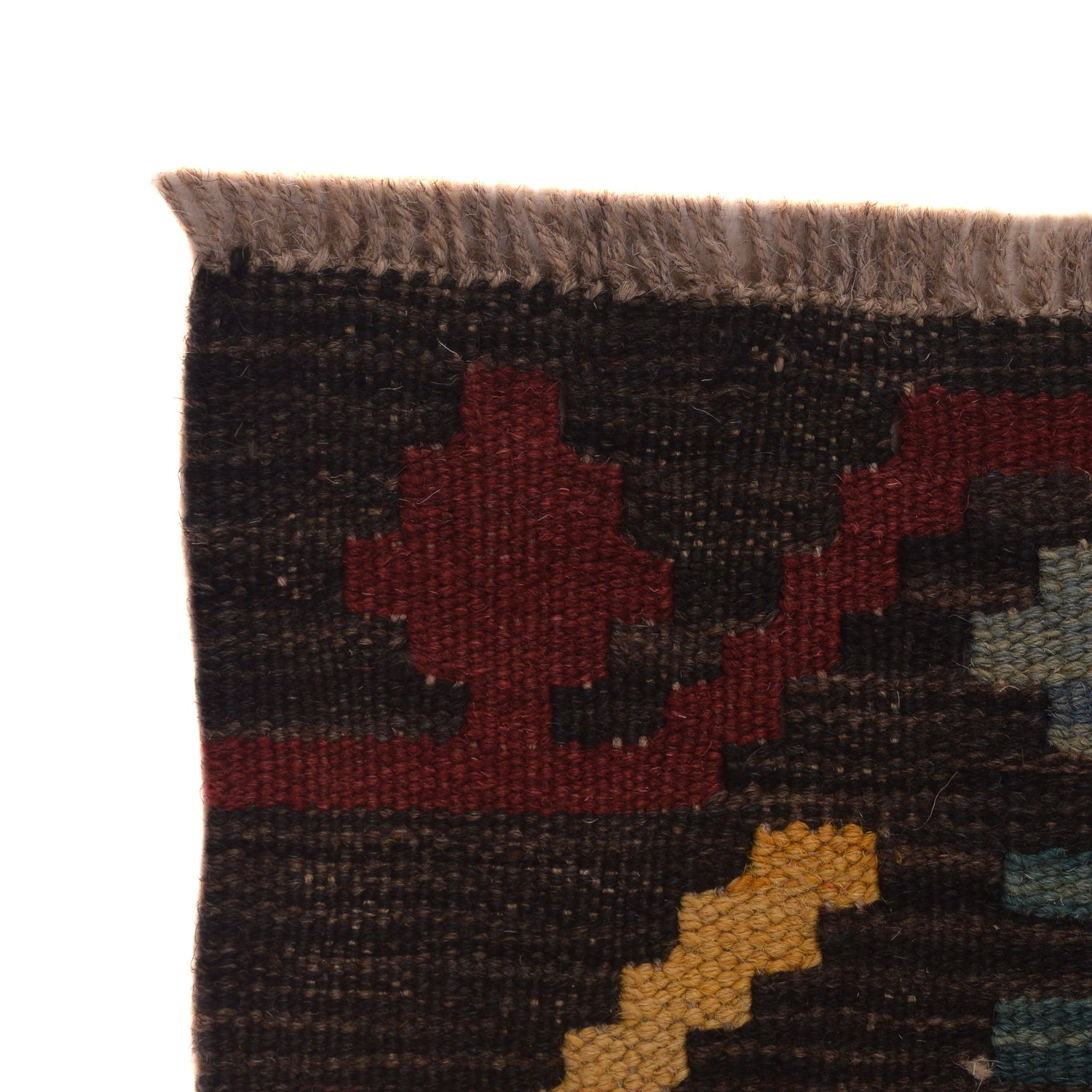 Handmade Multi Kilim Geometric 2x4 ft