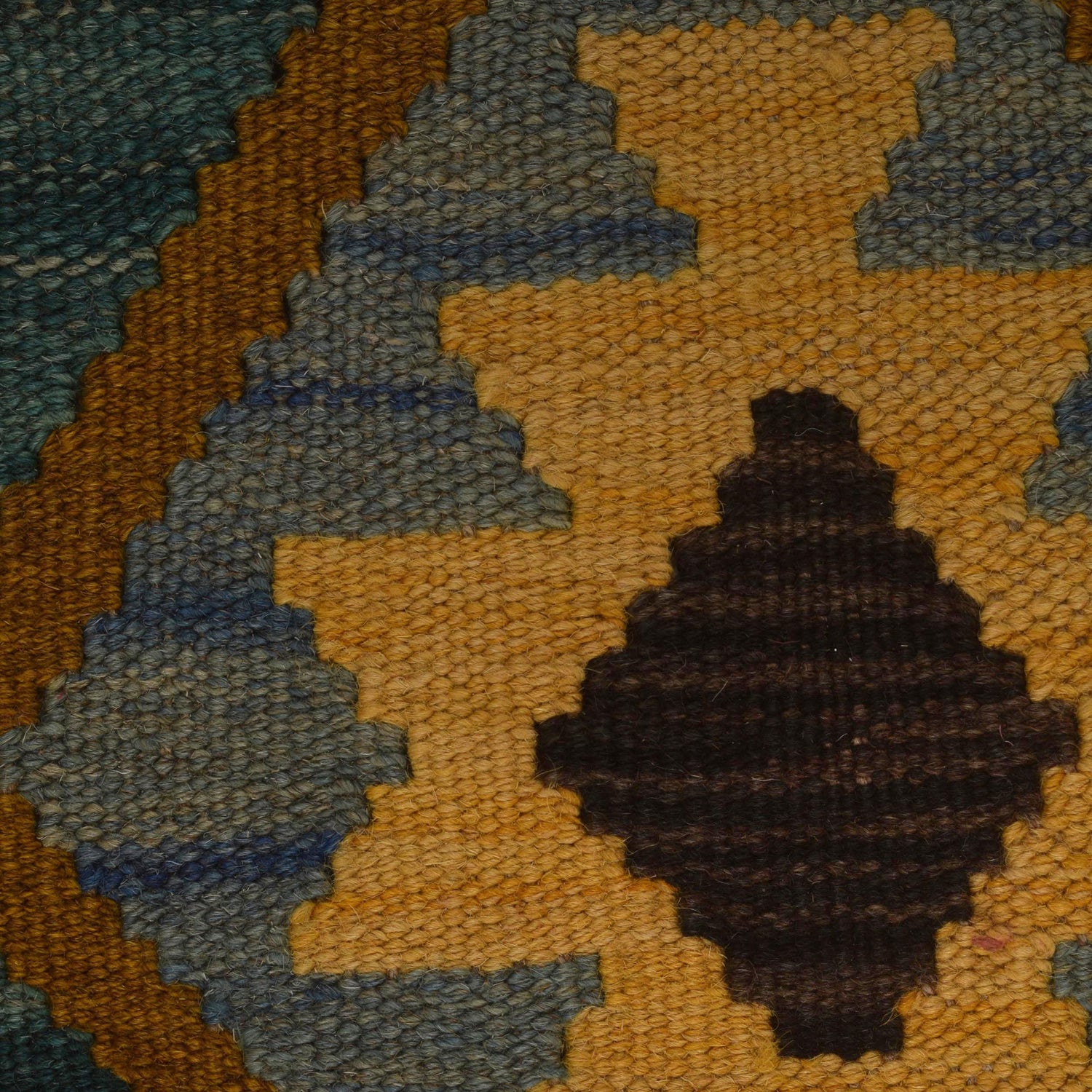 Handmade Multi Kilim Geometric 2x4 ft