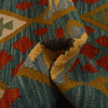 Handmade Multi Kilim Geometric 2x4 ft