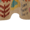 Handmade Multi Kilim Geometric 2x4 ft