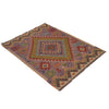 Handmade Multi Kilim Geometric 2x4 ft