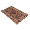 Handmade Multi Kilim Geometric 2x4 ft
