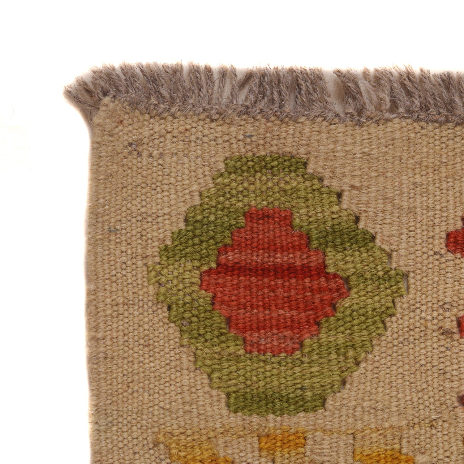 Handmade Multi Kilim Geometric 2x4 ft