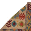 Handmade Multi Kilim Geometric 2x4 ft