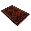 Baluchi Rug Handmade Multi Prayer Design 2x4 ft