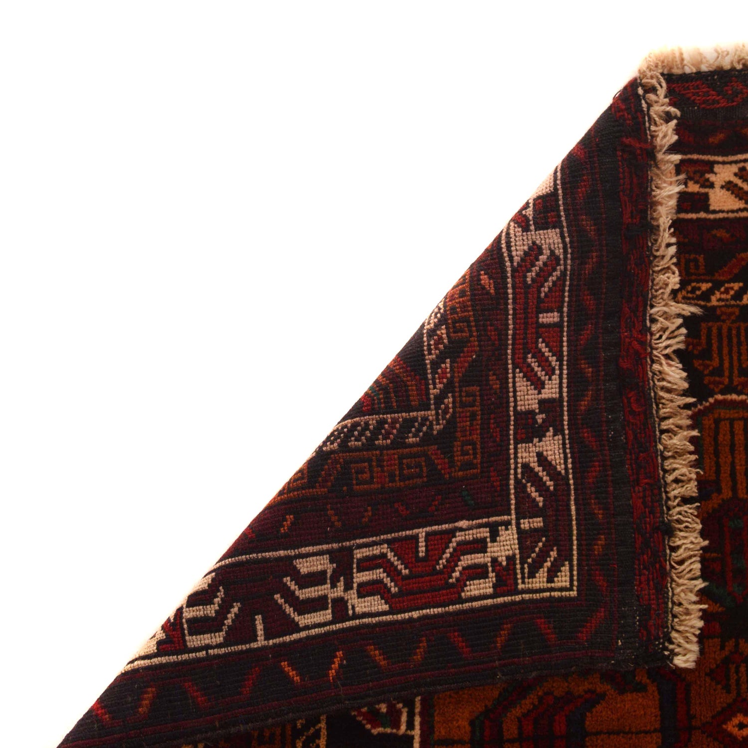 Baluchi Rug Handmade Multi Prayer Design 2x4 ft