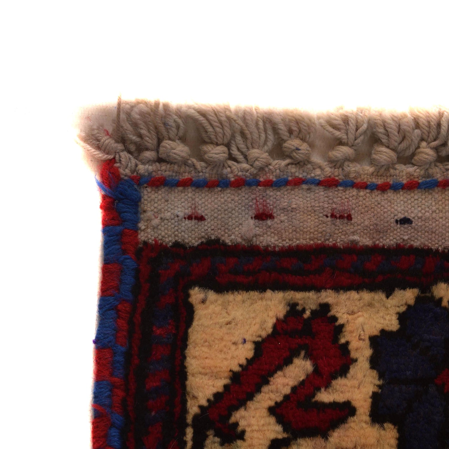 Baluchi Rug Handmade Multi Geometric 2x4 ft
