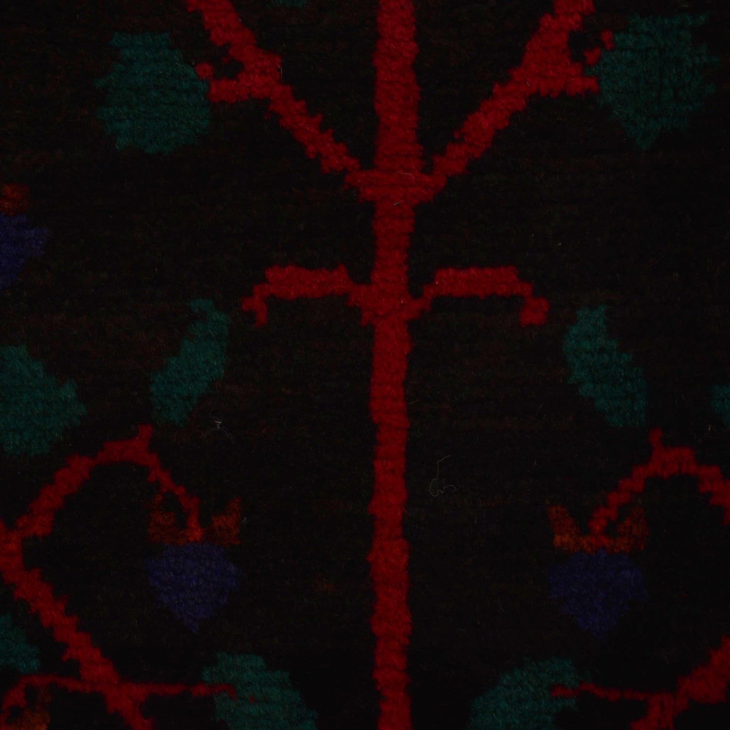 Baluchi Rug Handmade Multi Geometric 2x4 ft