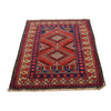 Baluchi Rug Handmade Red Geometric 2x4 ft