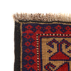 Baluchi Rug Handmade Red Geometric 2x4 ft