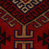 Baluchi Rug Handmade Red Geometric 2x4 ft