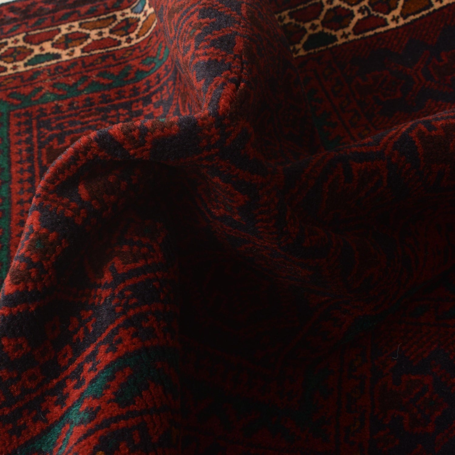 Baluchi Rug Handmade Multi Prayer Design 2x4 ft