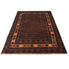 Baluchi Rug Handmade Multi Prayer Design 3x5 ft