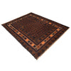 Baluchi Rug Handmade Multi Prayer Design 3x5 ft