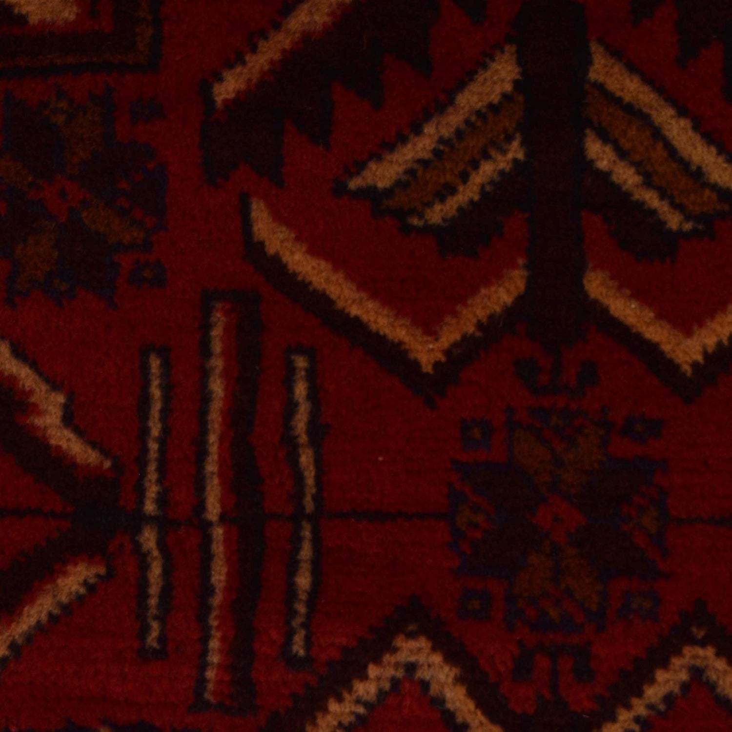 Baluchi Rug Handmade Red Prayer Design 3x5 ft