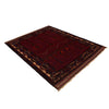Baluchi Rug Handmade Red Prayer Design 2x4 ft