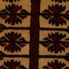 Baluchi Rug Handmade Multi Prayer Design 2x4 ft