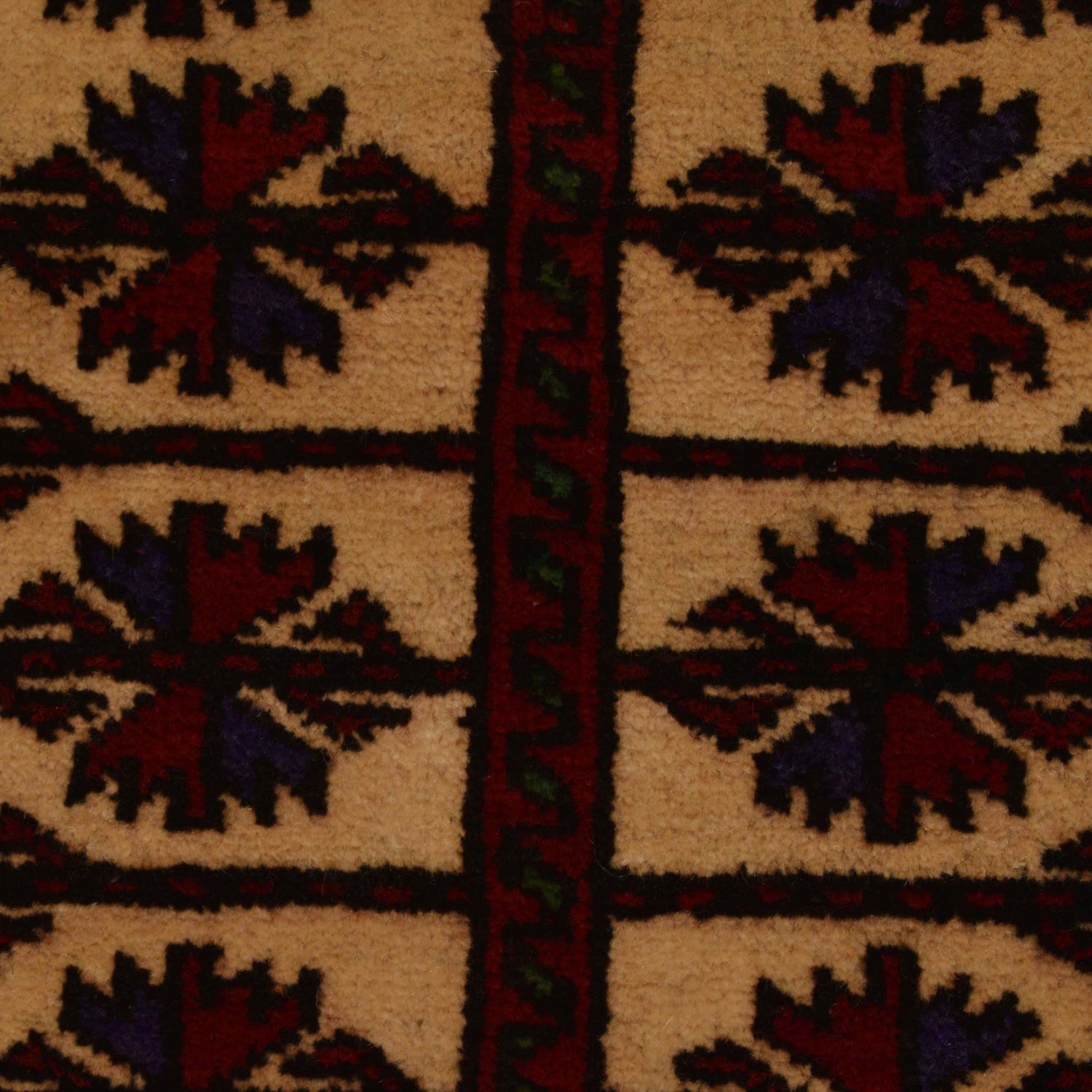Baluchi Rug Handmade Multi Prayer Design 2x4 ft
