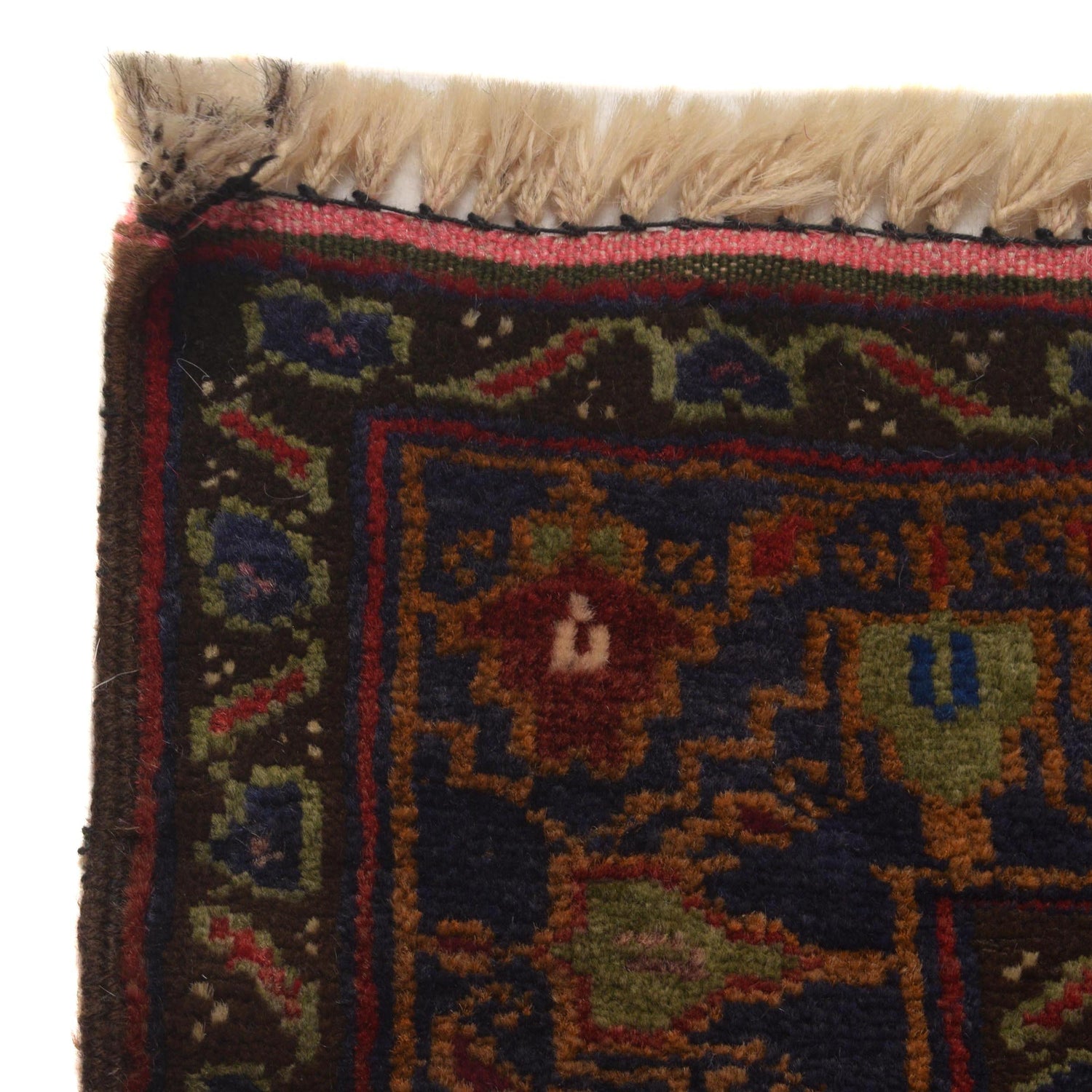 Baluchi Rug Handmade Multi Prayer Design 2x4 ft