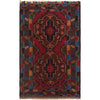 Baluchi Rug Handmade Multi Geometric 3x5 ft