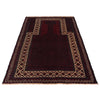 Baluchi Rug Handmade Multi Prayer Design 2x4 ft