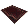 Baluchi Rug Handmade Red Prayer Design 2x4 ft