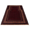 Baluchi Rug Handmade Red Prayer Design 3x5 ft
