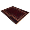 Baluchi Rug Handmade Red Prayer Design 3x5 ft