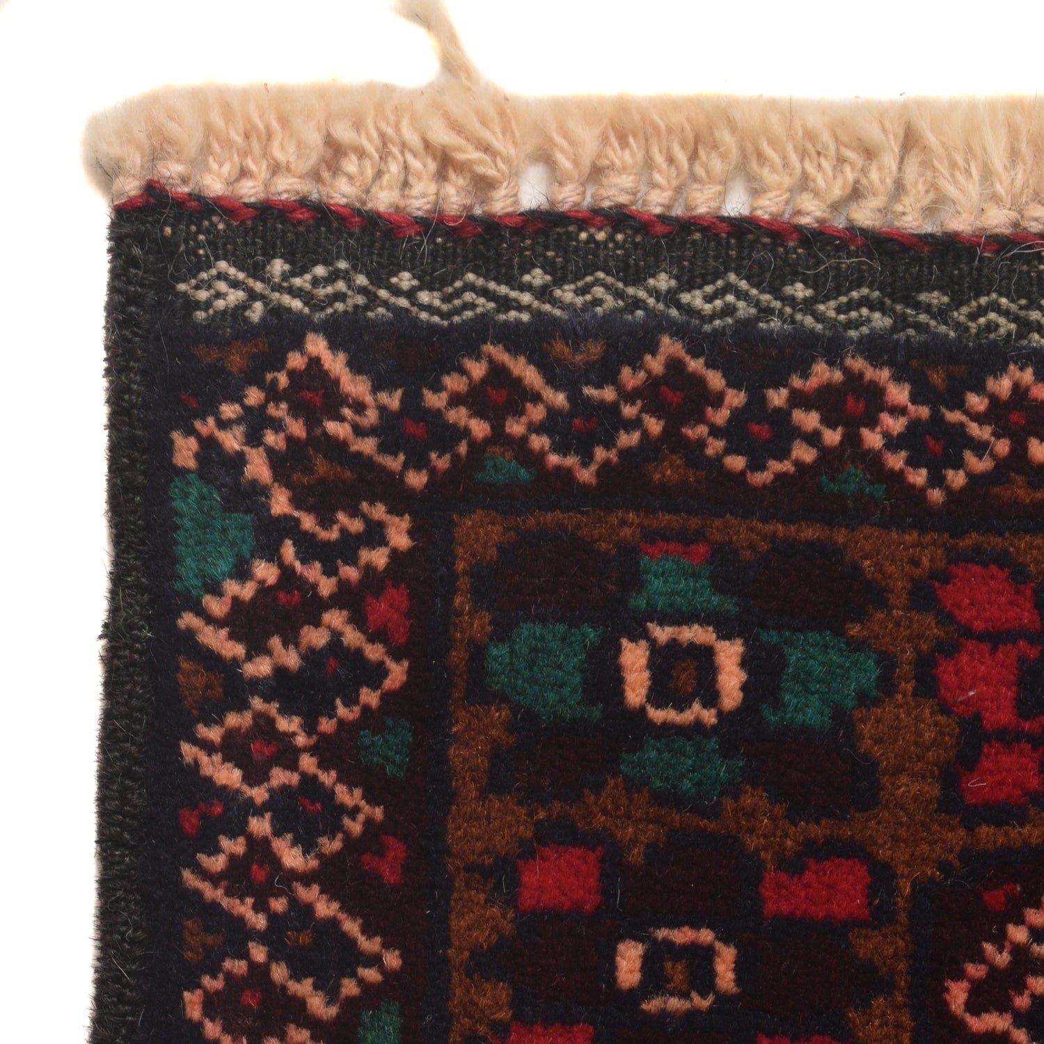 Baluchi Runner Rug Handmade Red 6' Runner