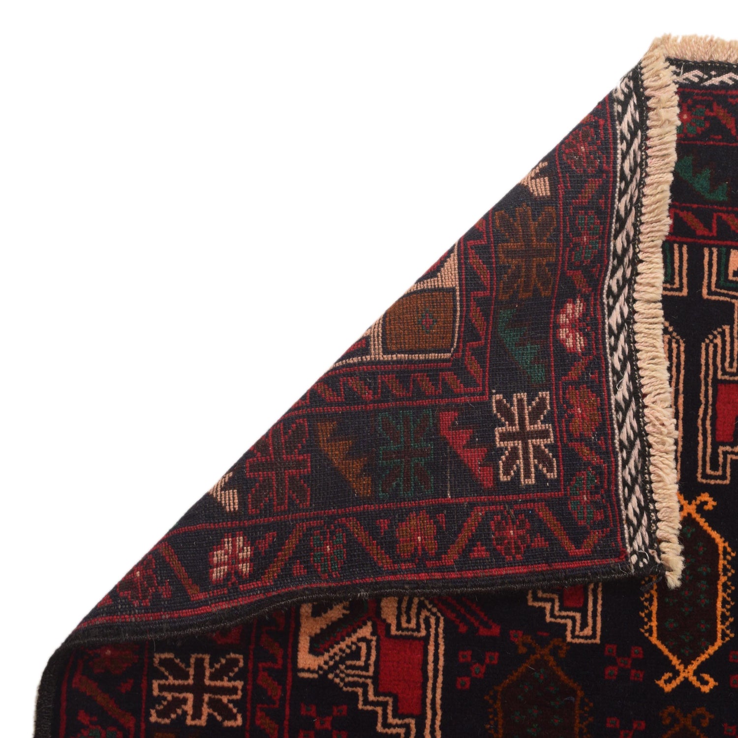 Baluchi Runner Rug Handmade Multi 6' Runner
